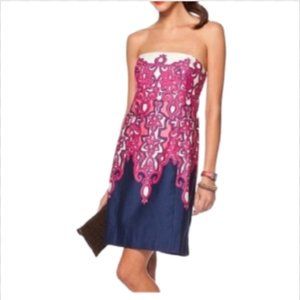 LILLY PULITZER BOWEN STRAPLESS DRESS